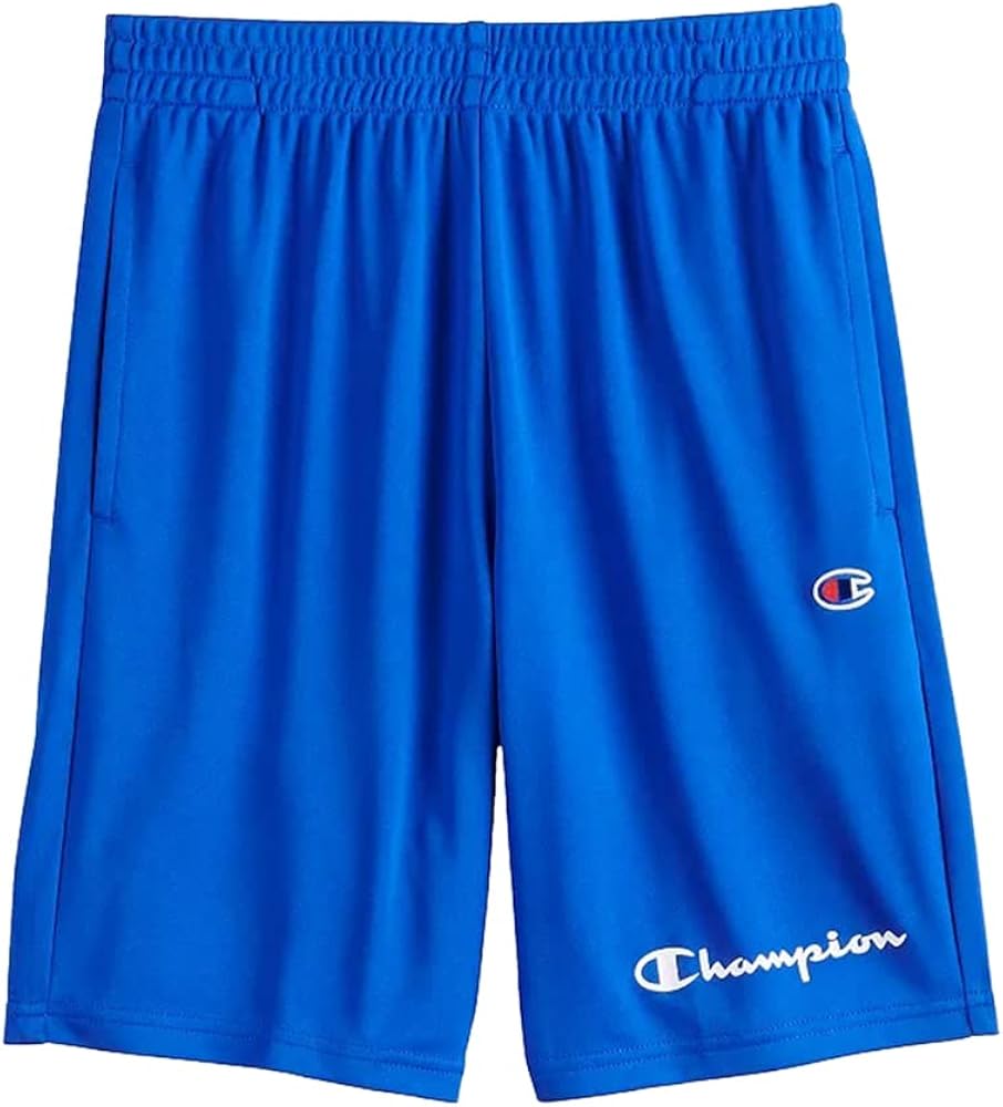 Champion Boys Heritage Script Mesh Short (Small,Surf The Web Front Script)