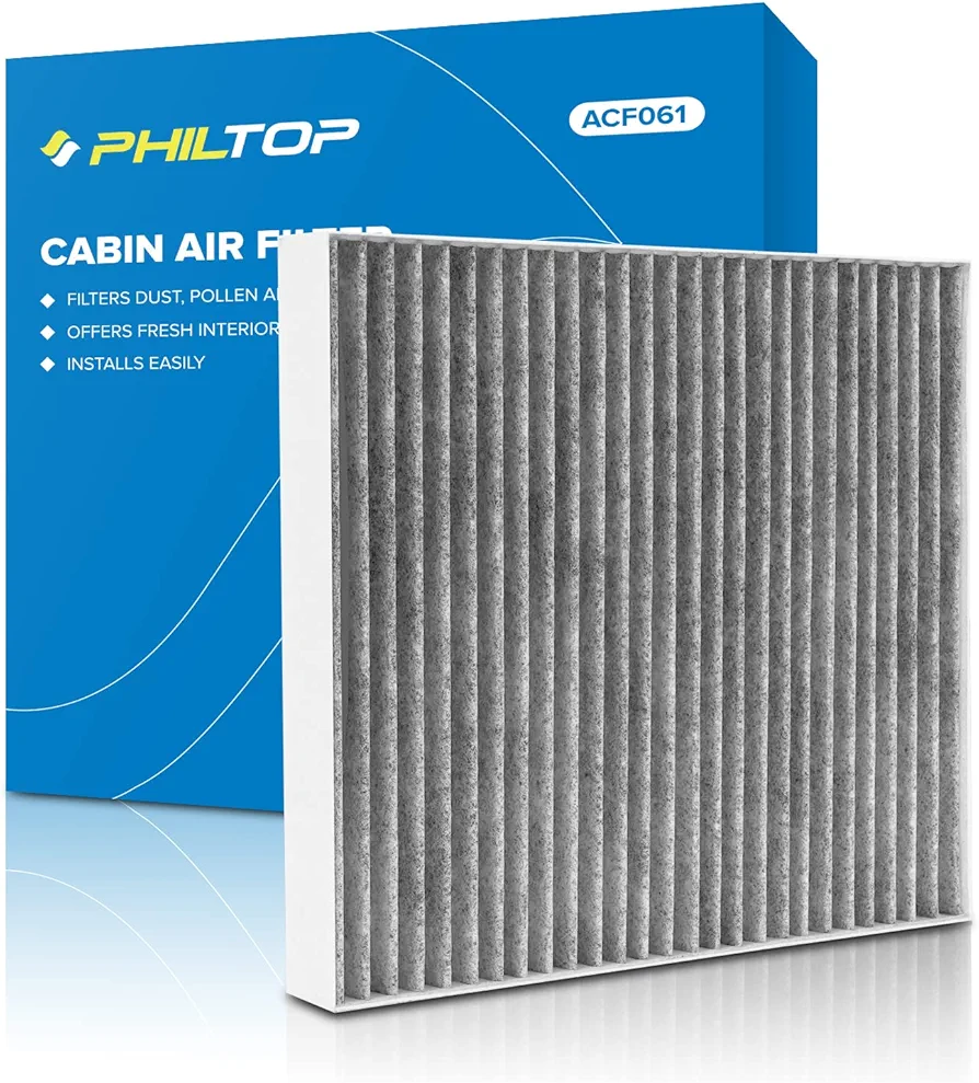 PHILTOP ACF061 (CF10729) Premium Cabin Air Filter, Replacement for Cirrus (2007-2010), Avenger, Caliber, Journey, Compass, Patriot, Ram1500, 2500, 3500, 4500, 5500