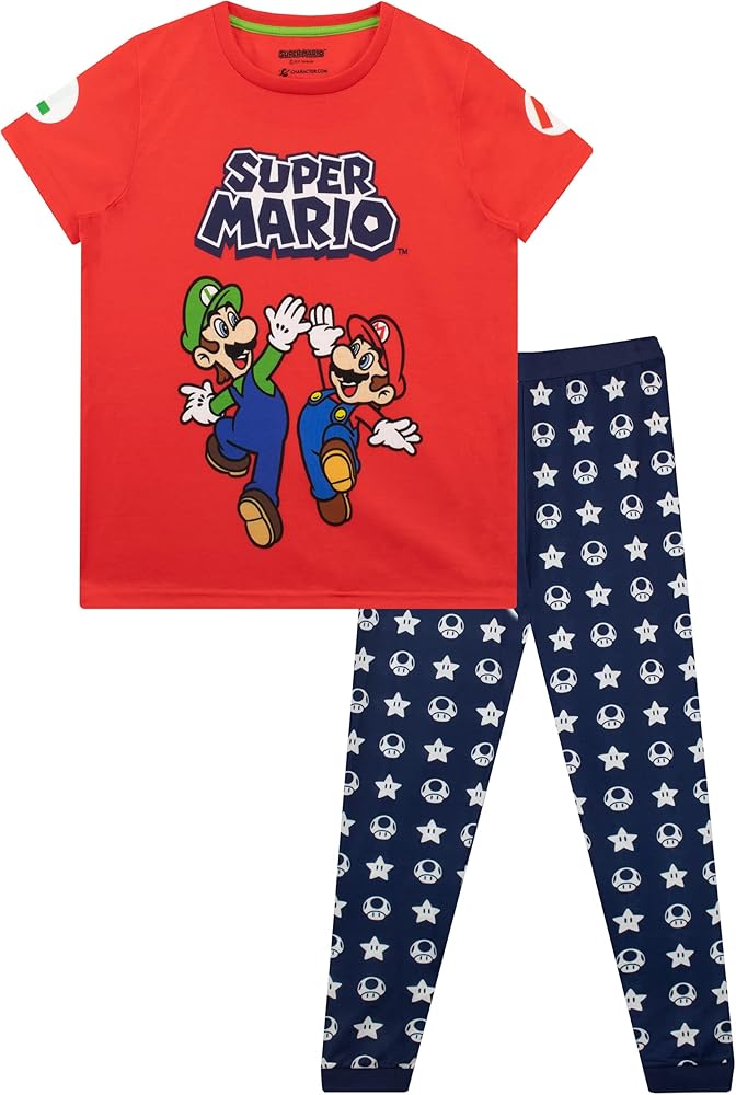 Super Mario Boys Pajamas