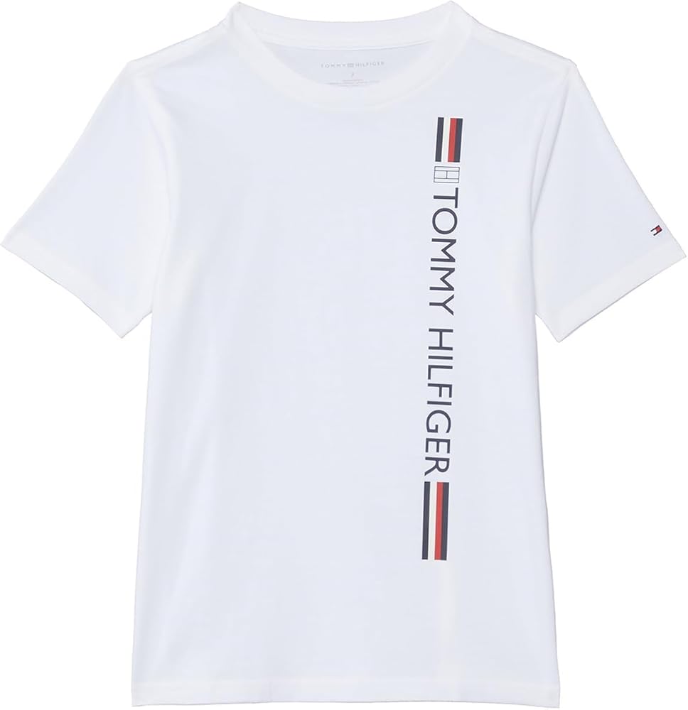 Tommy Hilfiger Boy's Tommy Signature Bar Short Sleeve T-Shirt (Little Kids)