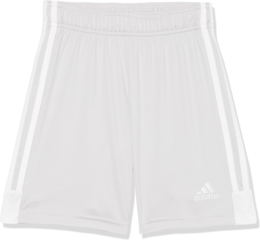 adidas boys Tastigo 19 Short Team Light Grey/White Large