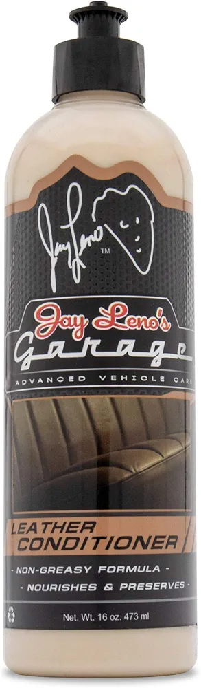 Jay Leno's Garage - Leather Conditioner - Leather Care (16 oz.)