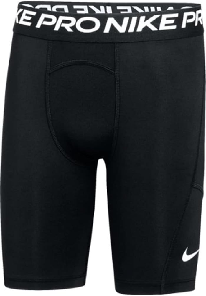 Nike Boys Pro Compression Shorts (Small, Black)