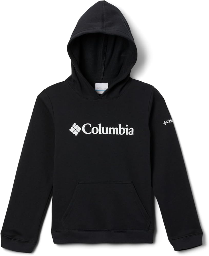 Columbia Kids' Little Boys' Trek Hoodie, Black-Legacy, XX-Small