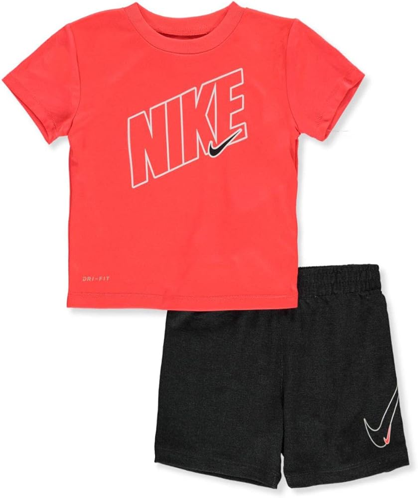 Nike Baby Boy's Dri-FIT Graphic T-Shirt and Shorts Two-Piece Set (Infant)