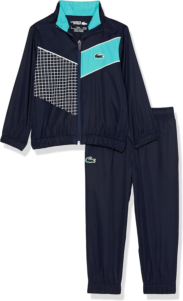 Lacoste Boys Colorblock Tennis Sweatsuit