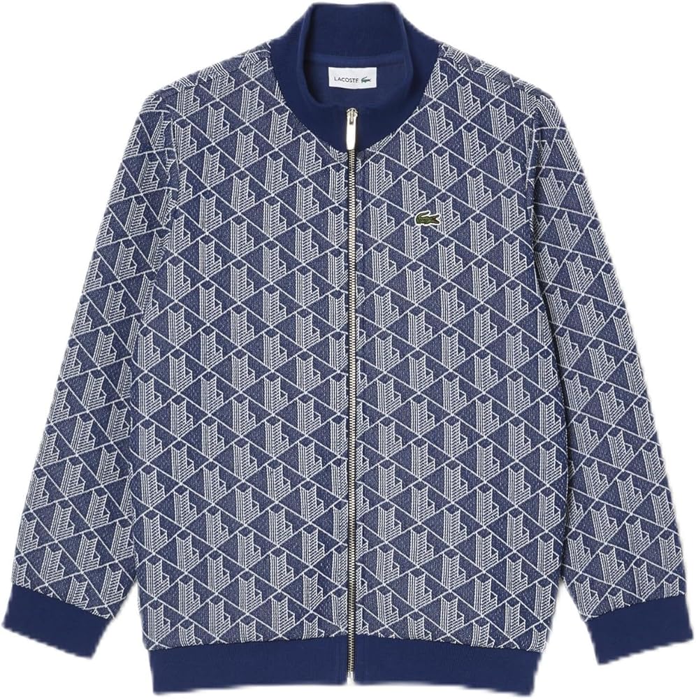 Lacoste Kids' Allover Monogram Track Jacket