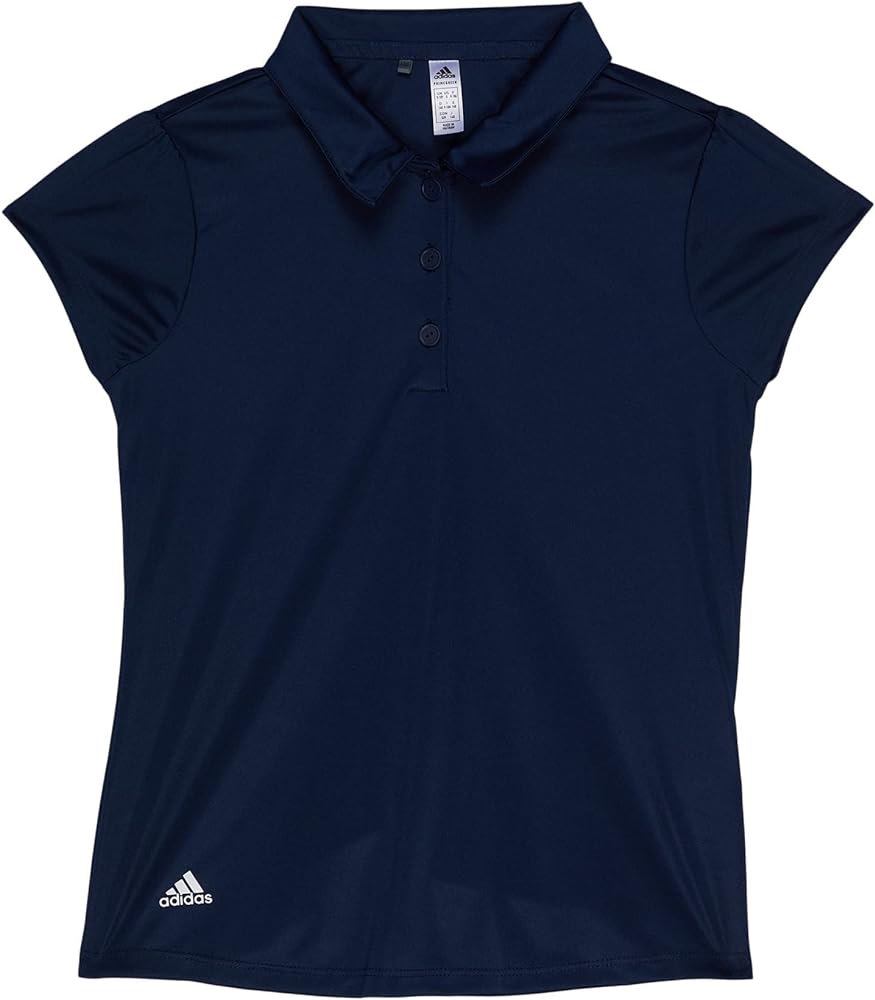 adidas Boys' Performance Primegreen Golf Polo Shirt (Little Big Kids)