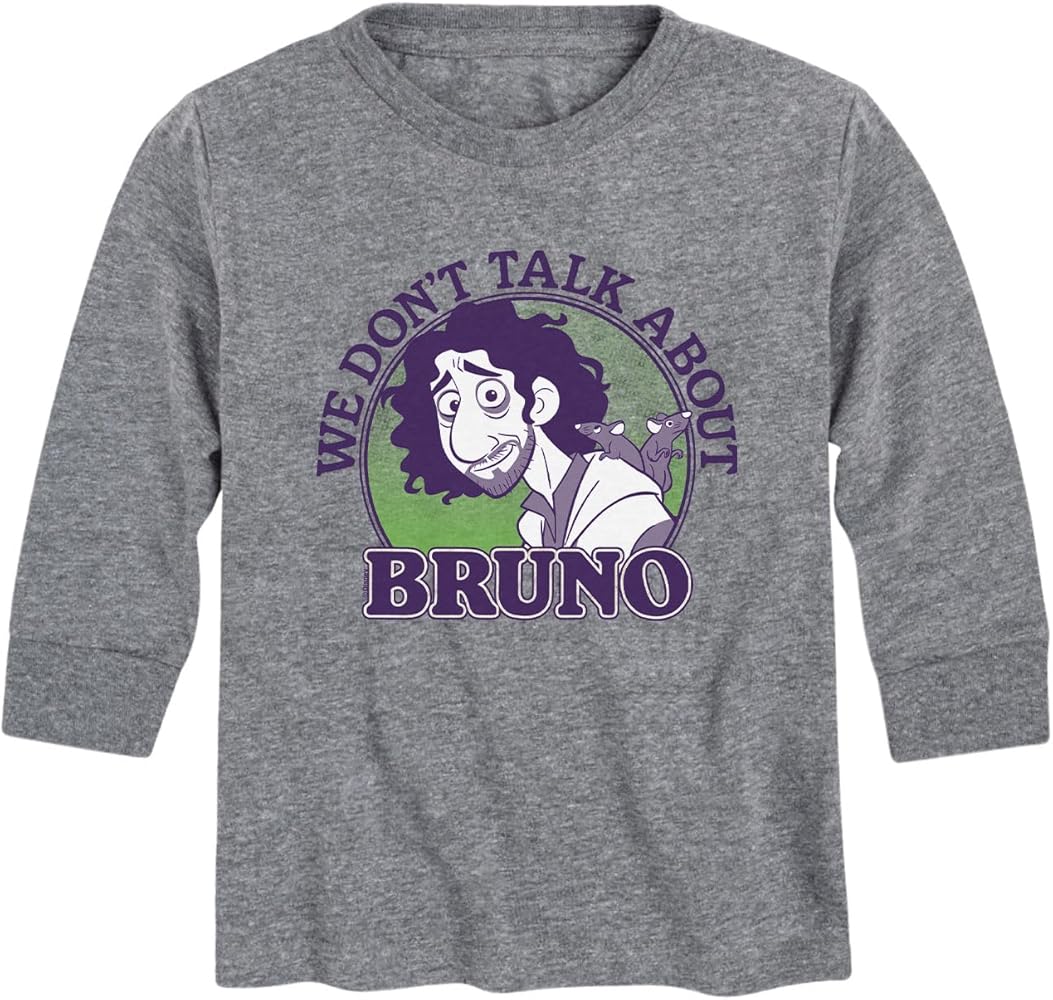 Disney Encanto - Don't Talk about Bruno - Toddler and Youth Long Sleeve Graphic T-Shirt