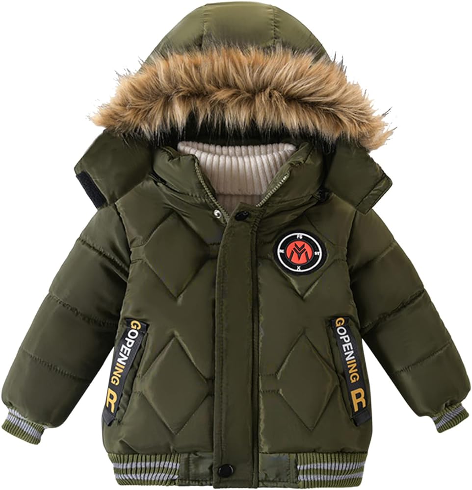 Kids Frock Coat Boy Jacket Coat Hooded Coat Fashion Kids Warm Clothes Jacket Boys Coat&Jacket Warbler Jacket