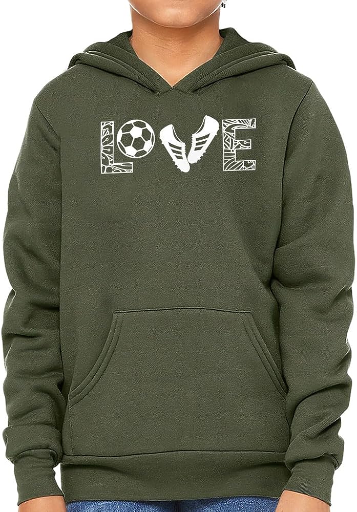 Soccer Love Kids' Hoodie - Boy Soccer Gift - Soccer Enthusiast Gift Ideas