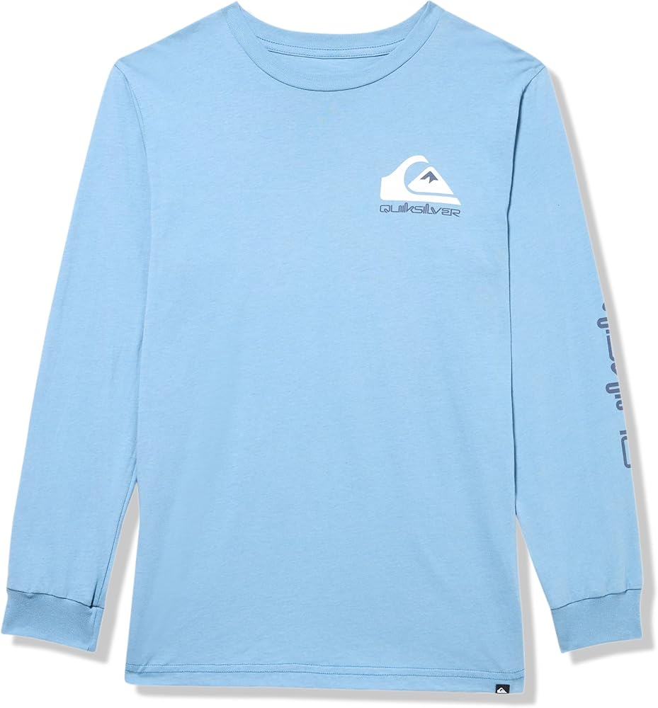 Quiksilver Boy's Comp Logo Long Sleeve Tee Shirt