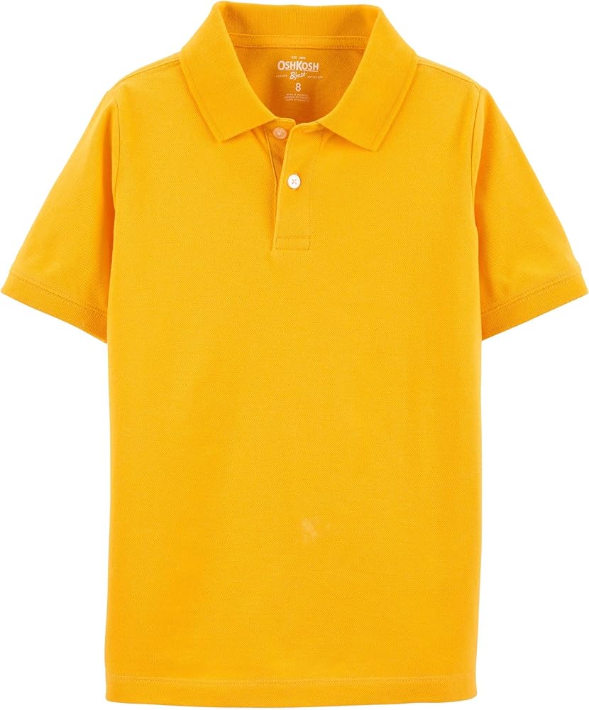 OshKosh B'Gosh Boys' Short Sleeve Uniform Polo