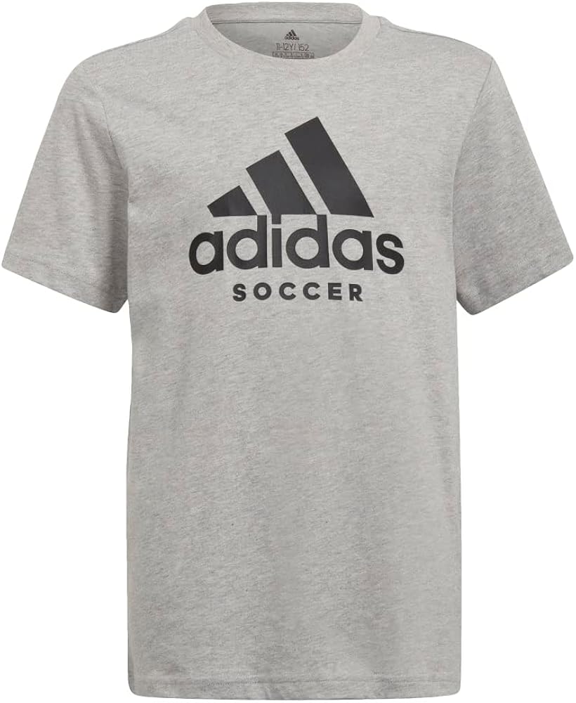 adidas Boys' Soccer Logo Tee