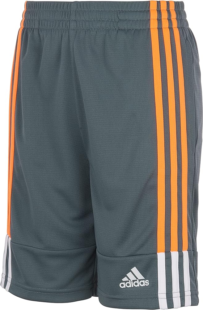 adidas Boys' Clashing 3-Stripes Shorts