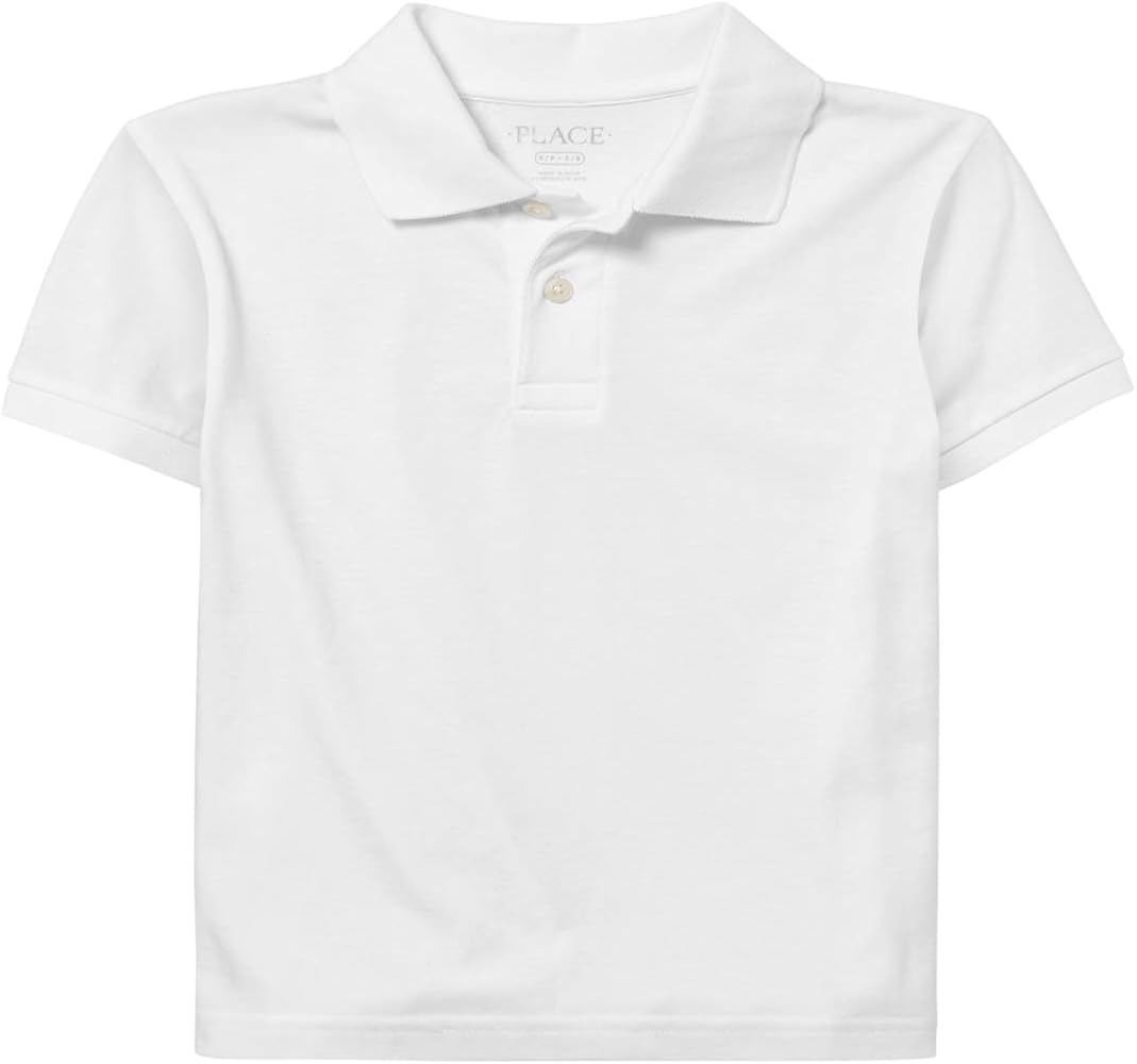 The Children's Place boys Short Sleeve Soft Jersey Knit Polos