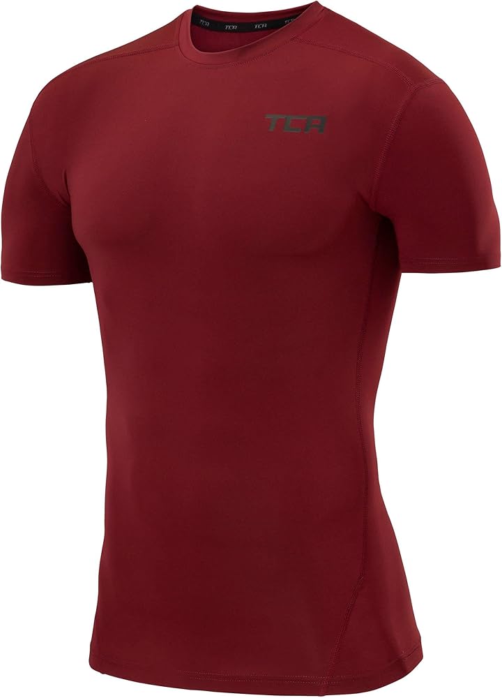 TCA Boys' Pro Performance Compression Base Layer Short Sleeve Thermal Top