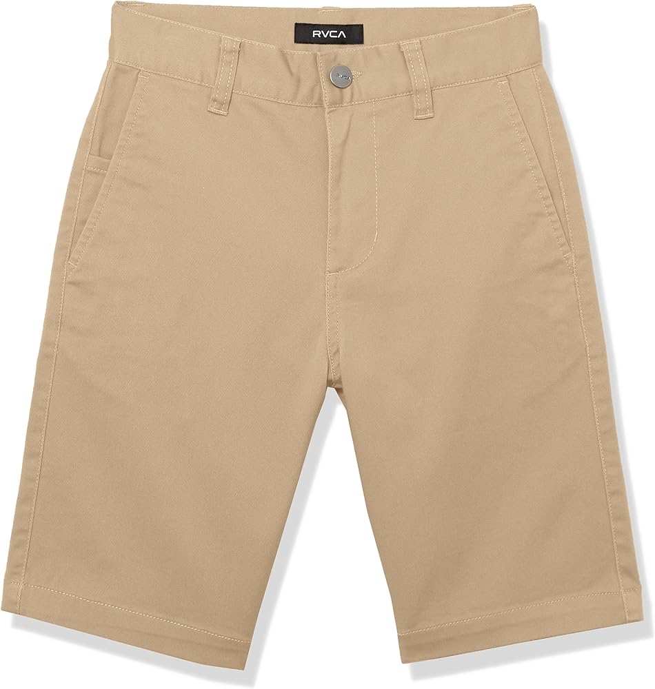 RVCA Boys' 4-Way Stretch Fixed Waist 18 Inch Boardshort