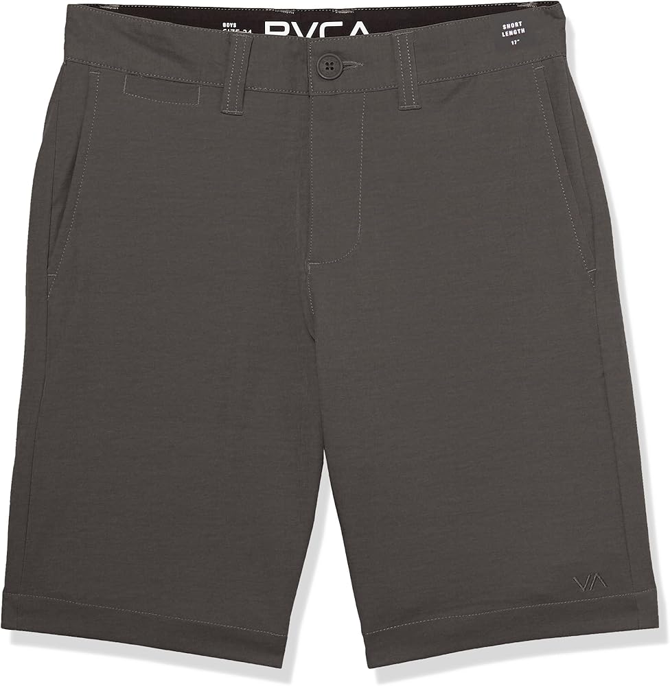 RVCA Boys' Fall Hybrid Fixed Waist Walk Short 4-Way Stretch