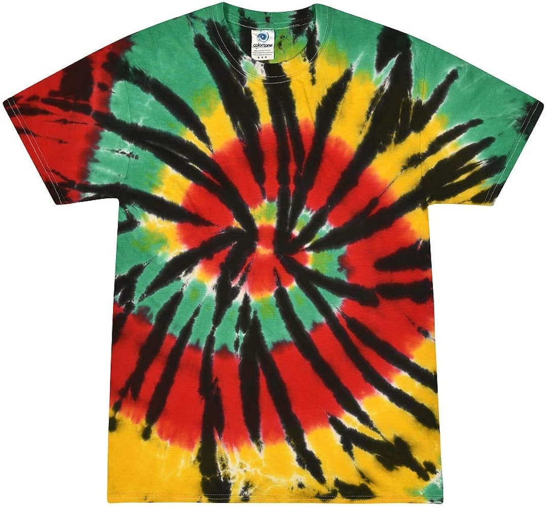 Colortone 100% Cotton Tie Dye T-Shirt for Kids