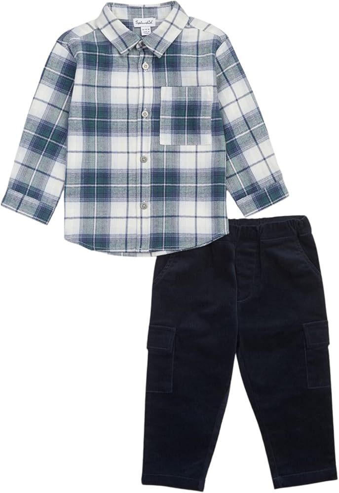 Splendid Boys Cowboy Flannel SetFlannel Set