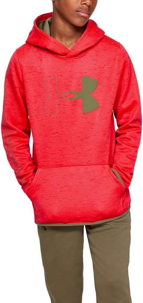 Under Armour Boys Fleece Branded Hoodie