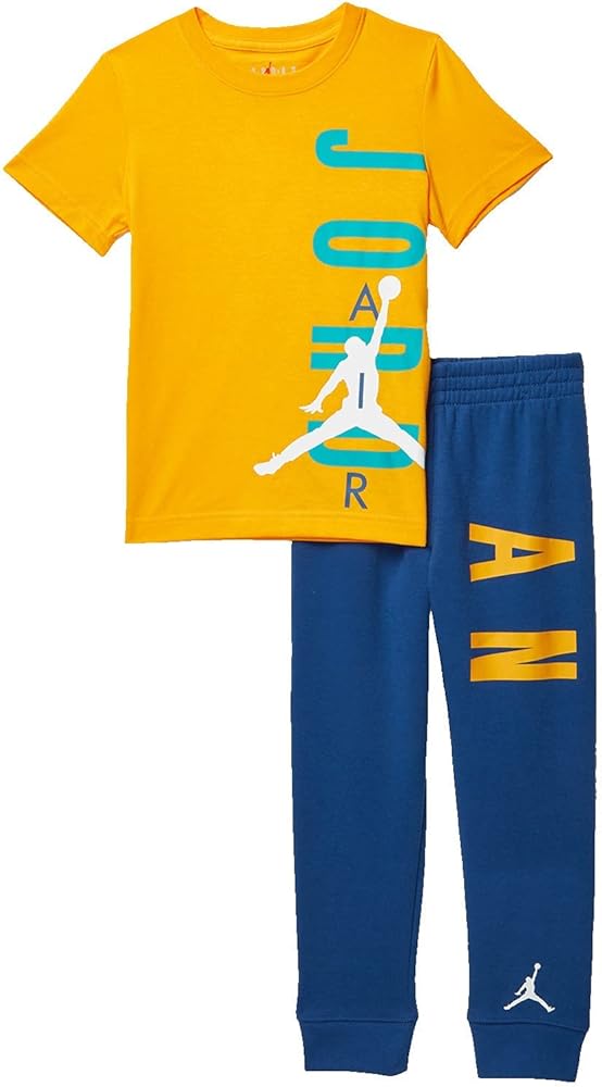 Jordan Boy's Line Up Tee & Pants Set (Toddler/Little Kids/Big Kids)