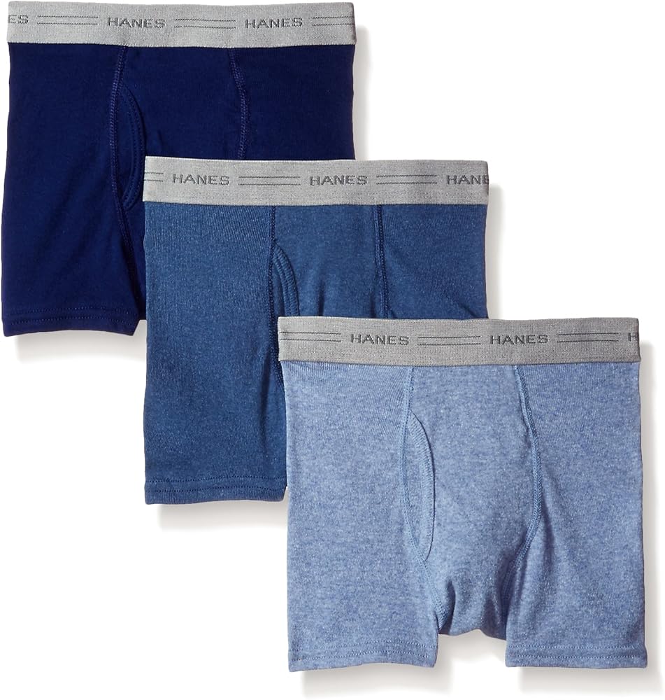 Hanes Boys' 3-Pack Comfort Flex Dyed Boxer Brief