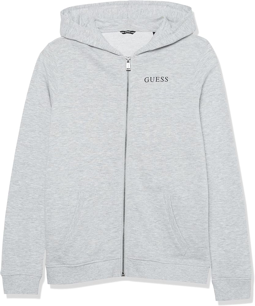 GUESS Boys' Zip Up Hooded Active Top