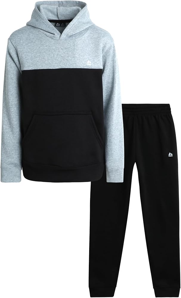 RBX Boys' Sweatsuit - 2 Piece Performance Fleece Hoodie Sweatshirt and Jogger Sweatpants - Active Tracksuit Set (4-12)