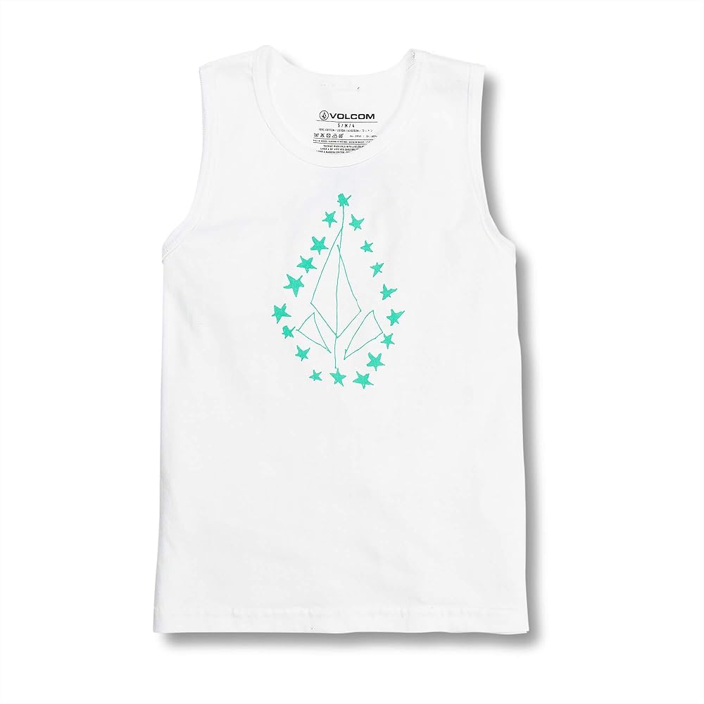 Volcom Little Boys Shaky Star Basic Fit Tank Top Tee