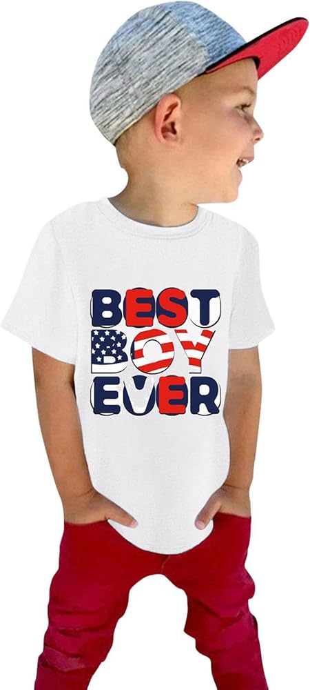 Boys Size 5 Dress Shirt Summer Toddler Boys Girls Short Sleeve Cartoon Letter Prints T Shirt Tops Dry Pack