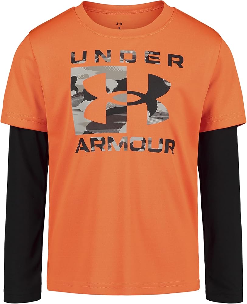 Under Armour UA Logo Fog LS, Bolt RED CAMO, 4