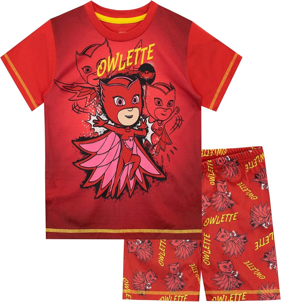 PJ Masks Boys Owlette Short Pajamas