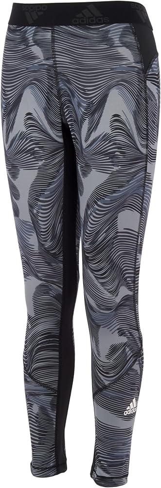 adidas Boy's Aeroready Camo Print Techfit Tights