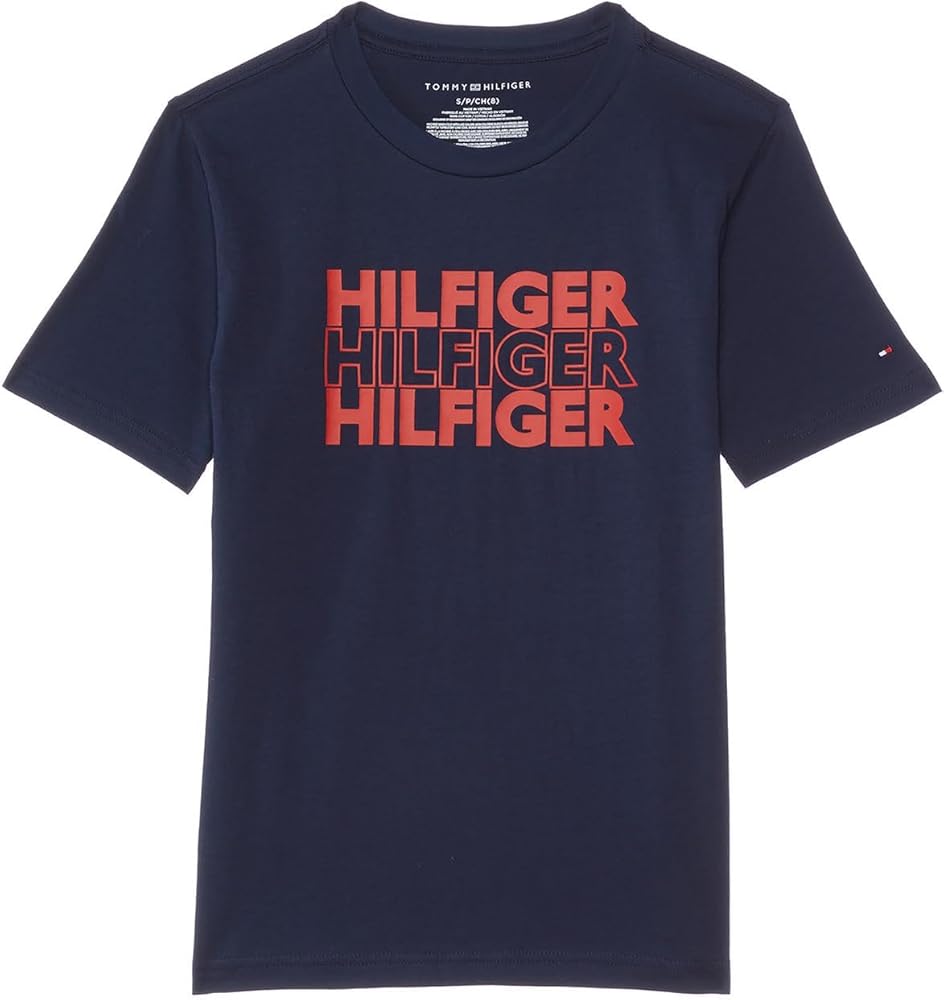 Tommy Hilfiger Boy's Triple Short Sleeve T-shirt (Big Kids)