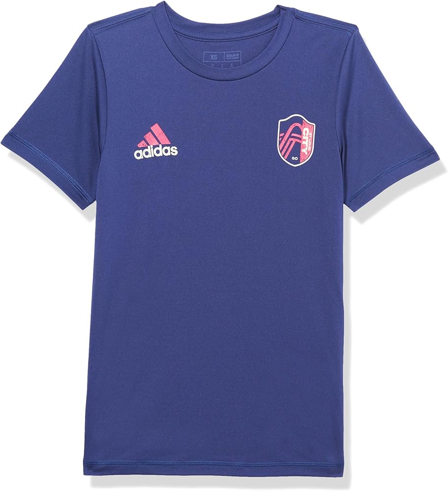 adidas Boys' St. Louis City Sc Long Sleeve Pre-Game T-Shirt