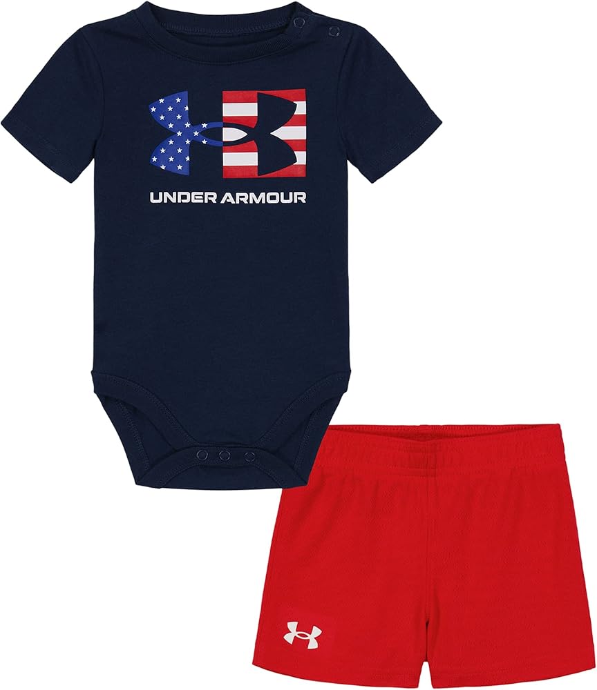 Under Armour boys Outdoor Set, Cohesive Pants Or Shorts & Top