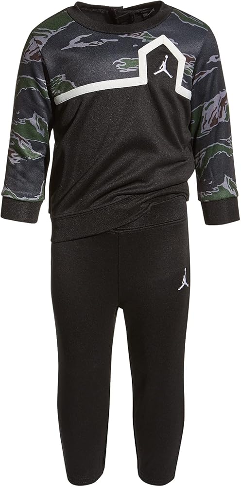 Jordan Boy`s Fleece Therma Sweatshirt & Pants 2 Piece Set