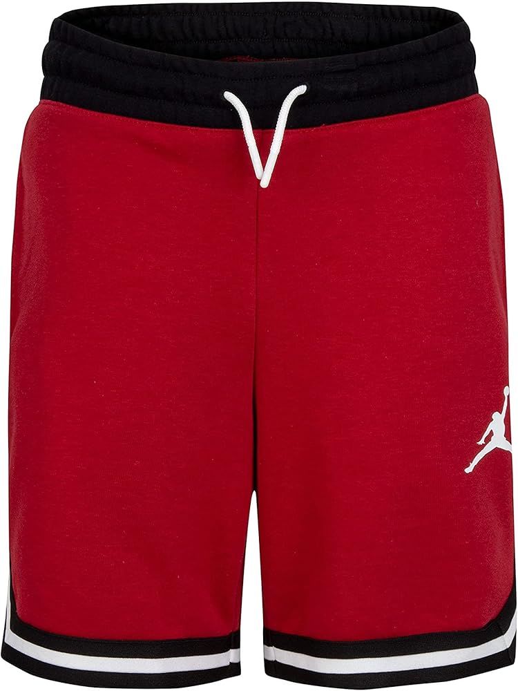 Jordan Boy's Center Court FT Shorts (Big Kids) Gym Red LG (14-16 Big Kid)