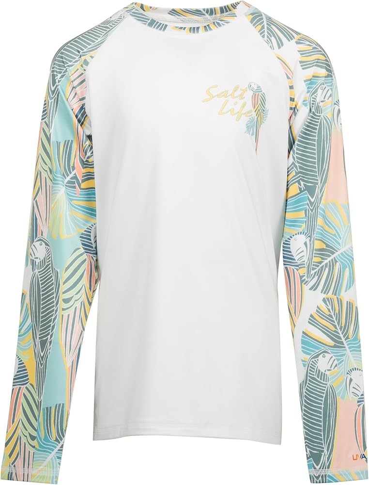 Salt Life Kids Polly in Paradise Youth Long Sleeve Performance Tee