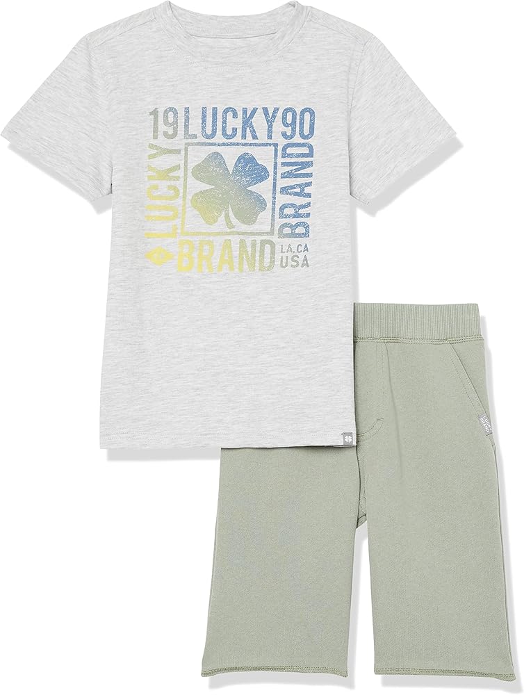 Lucky Brand Boys 2 Pieces Short Set2 Pieces Short Set