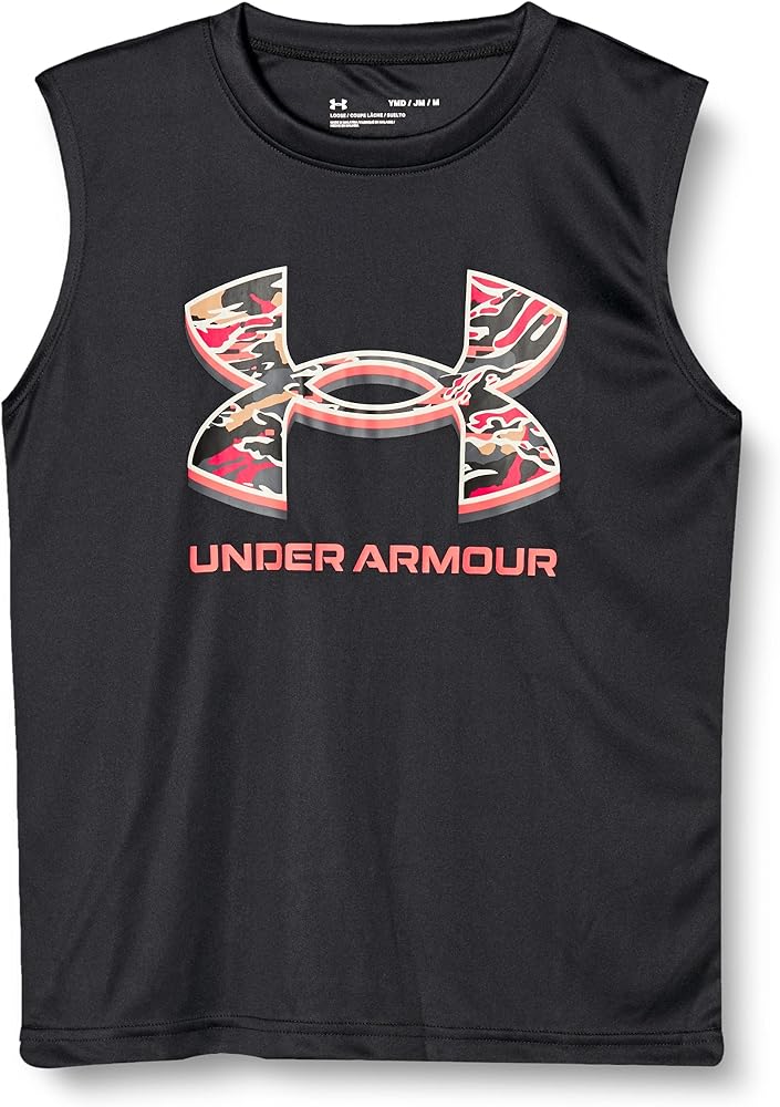 Under Armour Boys' Tech Graphic Muscle T-Shirt