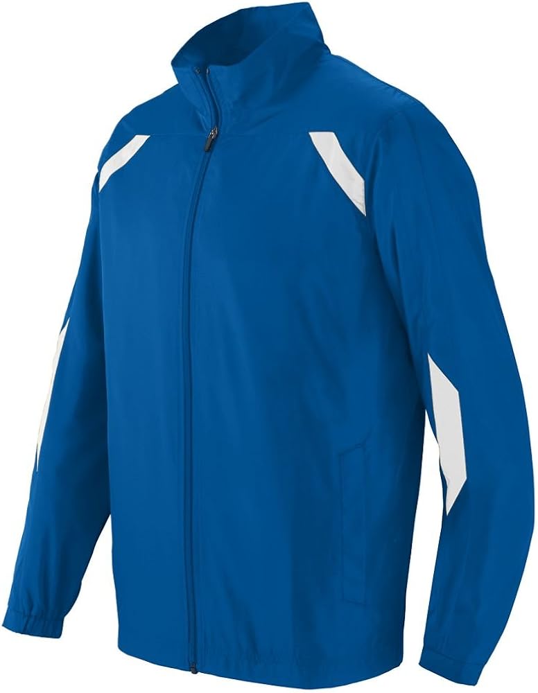 Augusta Sportswear Boys' Avail Jacket L Royal/White