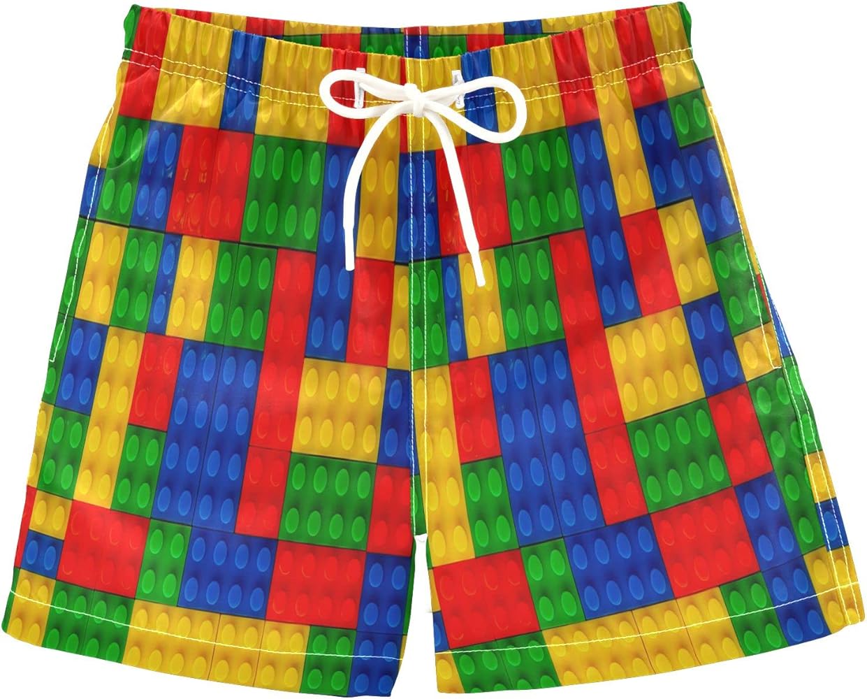 Boys Swim Trunks Summer Drawstring Toddler Swim Board Shorts Quick Dry Little Boys Bathing Suit Beach Hawaii Vacation 2T-16