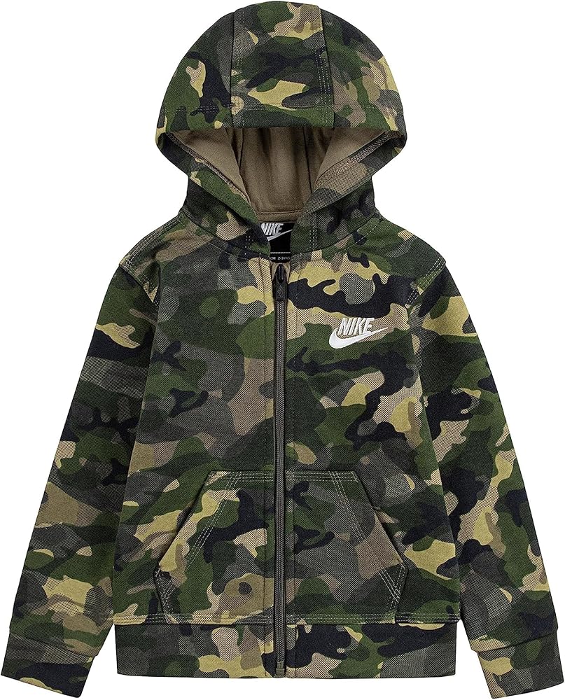 Nike Boy's Club Fleece Aop Hoodie (Little Kids)