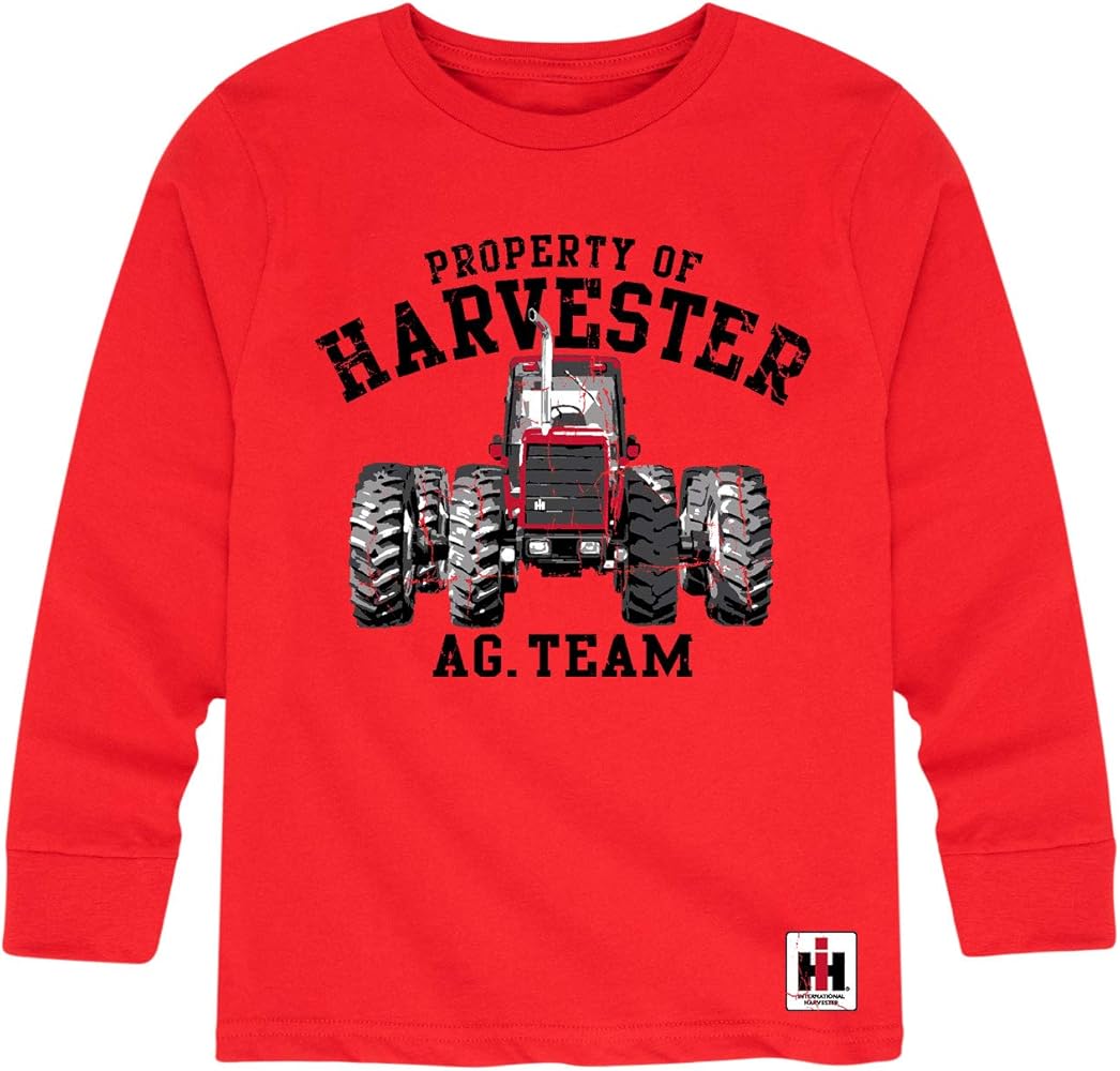 Ih Property of Harvester - CASE IH Youth Long Sleeve T-Shirt