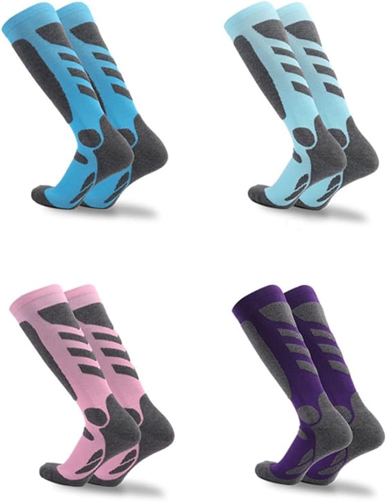 DFHBFG Outdoor Sports Thickened Mountaineering Socks, Towel Bottoms, Long Sleeves to Absorb Sweat and Keep Warm