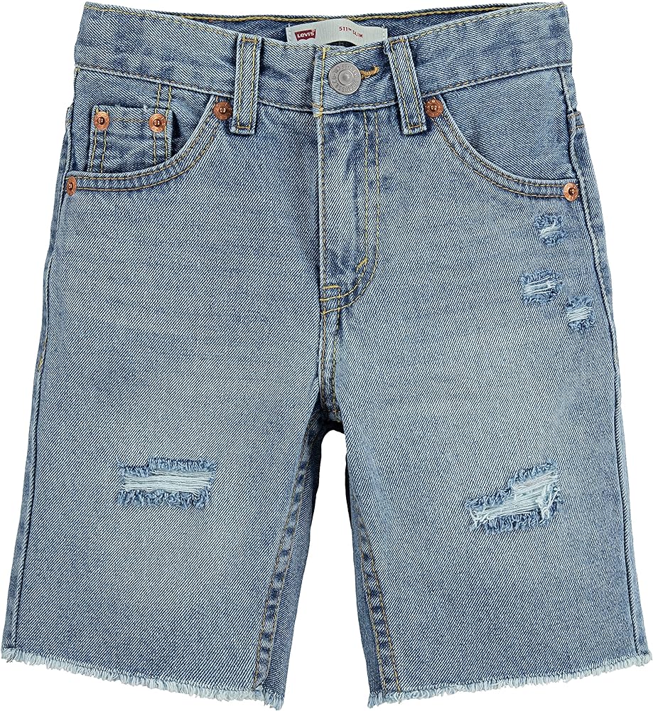 Levi's Boys' 511 Slim Fit Denim Shorts