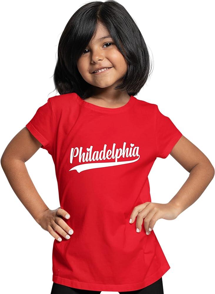 Go All Out City of Philadelphia Pennsylvania Fashion Script Mens Women Youth T-Shirt